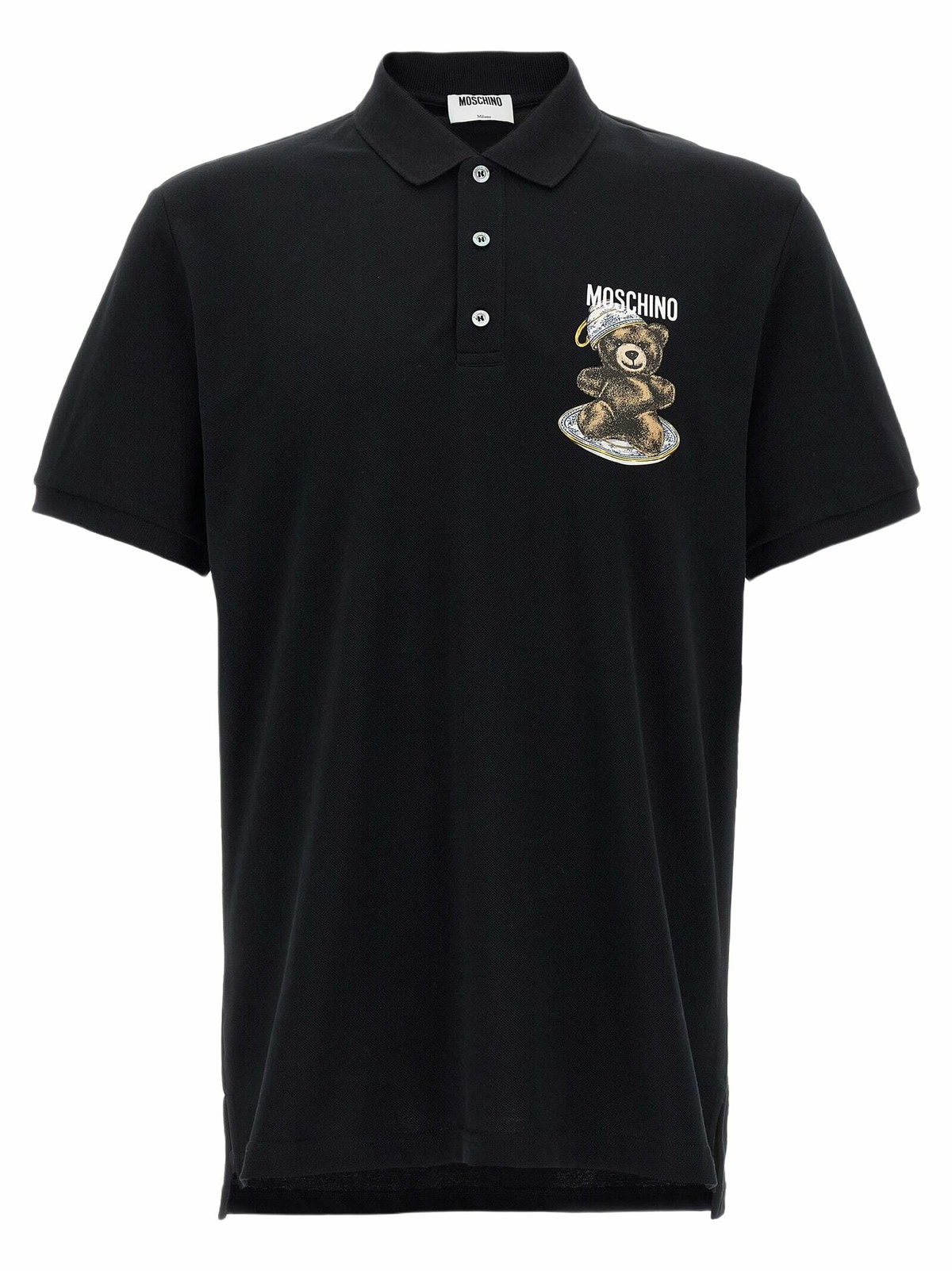 MOSCHINO - Cotton Polo Shirt Moschino