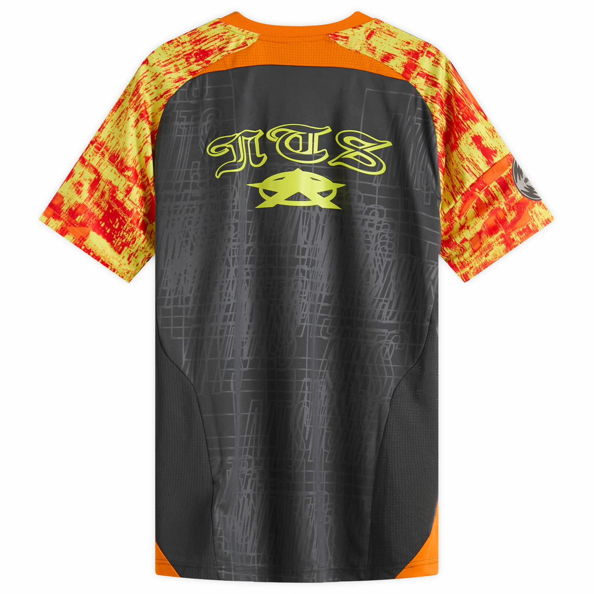 Adidas Los Angeles FC NTS Jersey in Red/Yellow/Fuchsia