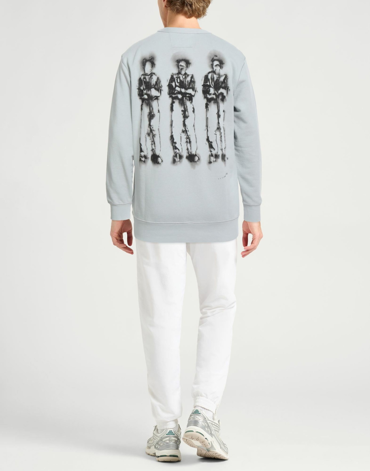 C. p. Company Mens Sweatshirt in Light grey