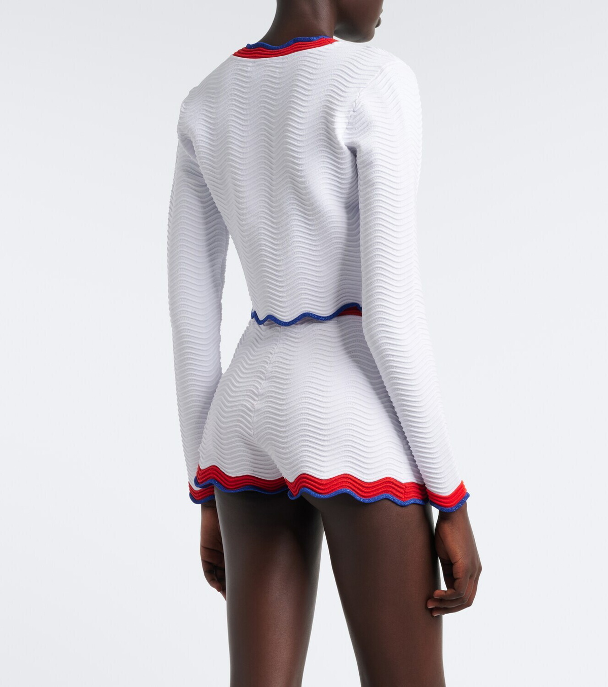 Retrofête Orlaithe ribbed-knit cardigan