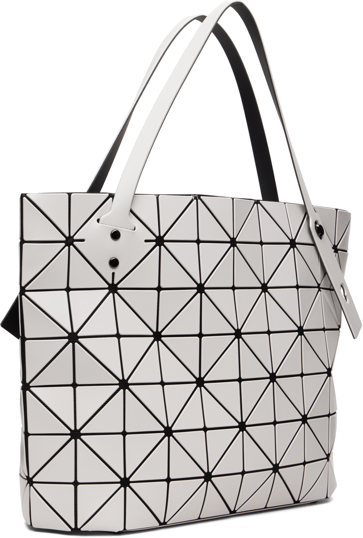 BAO BAO ISSEY MIYAKE Gray Rock Matte Bag