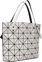 BAO BAO ISSEY MIYAKE Gray Rock Matte Bag