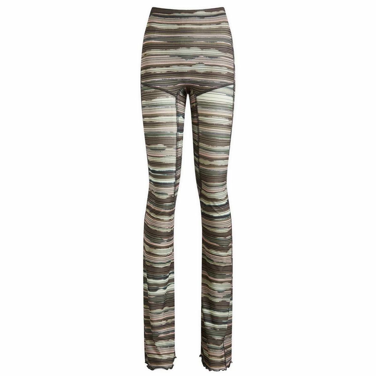 KNWLS Women's Halcyon Flare Bottom Leggings in Thorny Brown