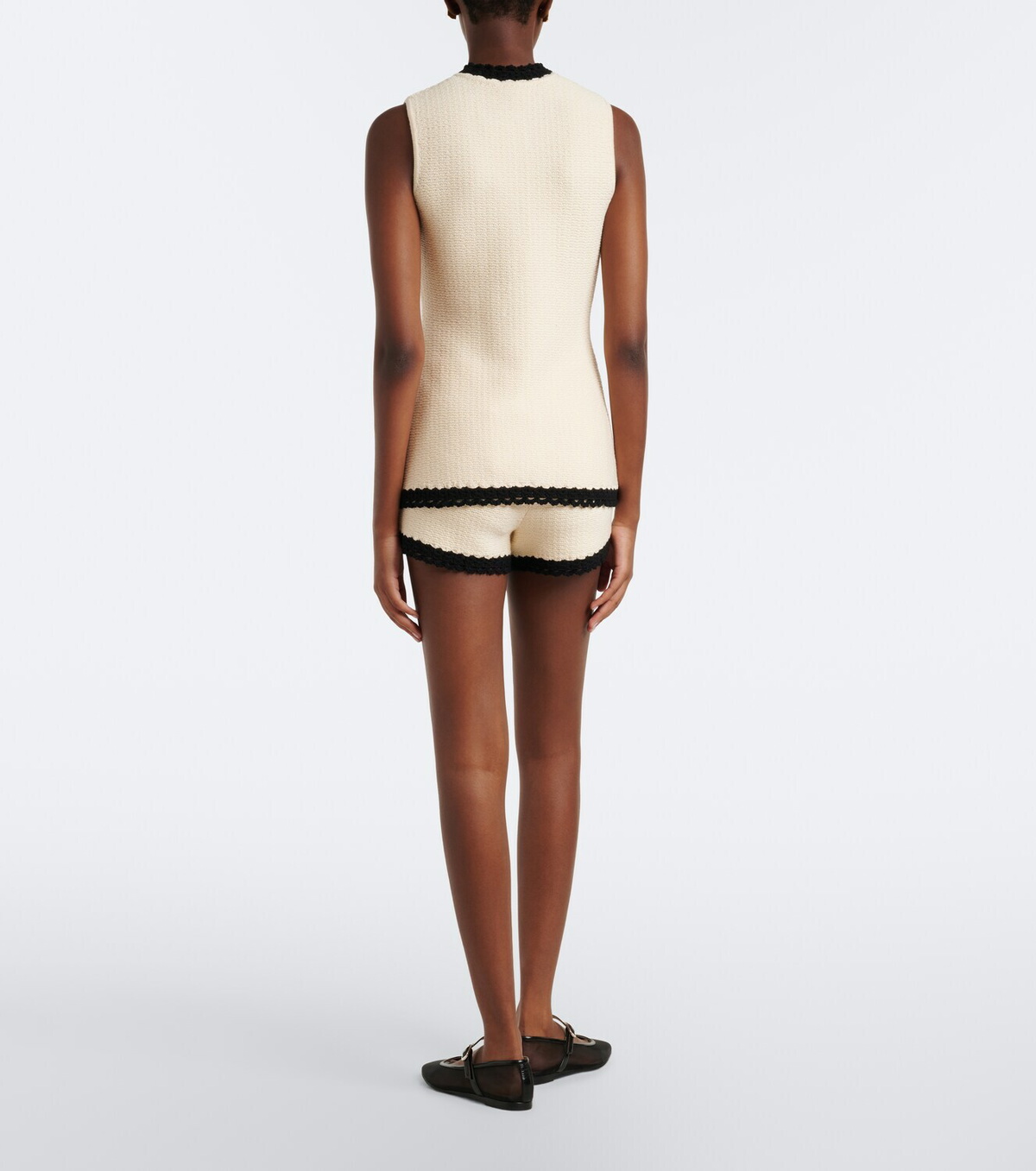 Posse Hattie crochet-trim shorts