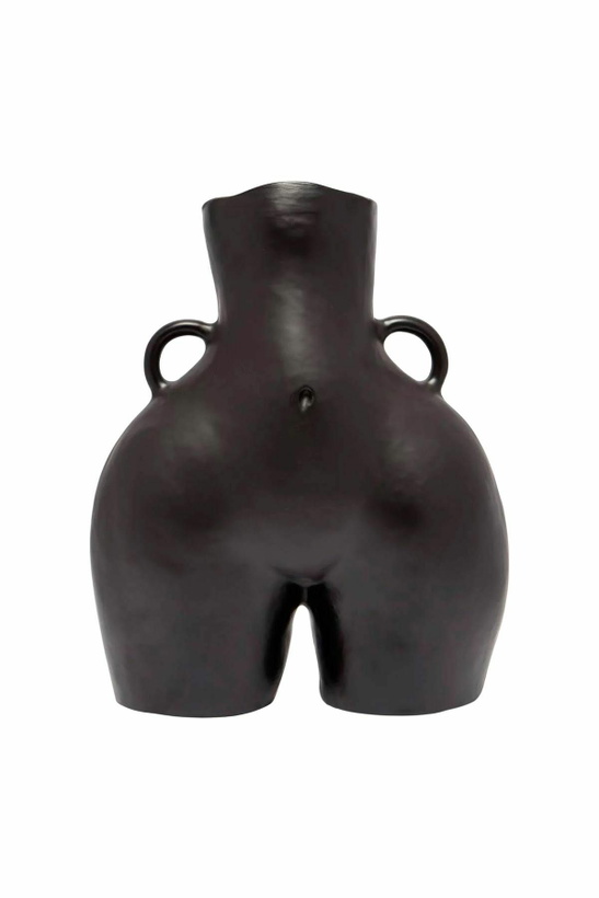 Photo: ANISSA KERMICHE 'love handles' vase Black