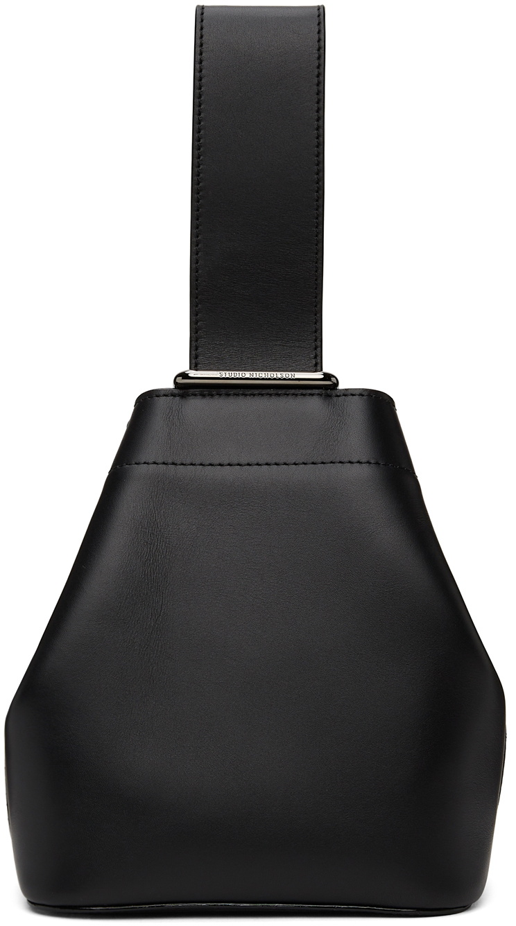 Studio Nicholson Black Nano Calfskin Mini Sling Bag