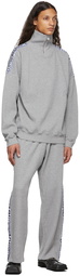 Martine Rose Grey Rib Lounge Pants