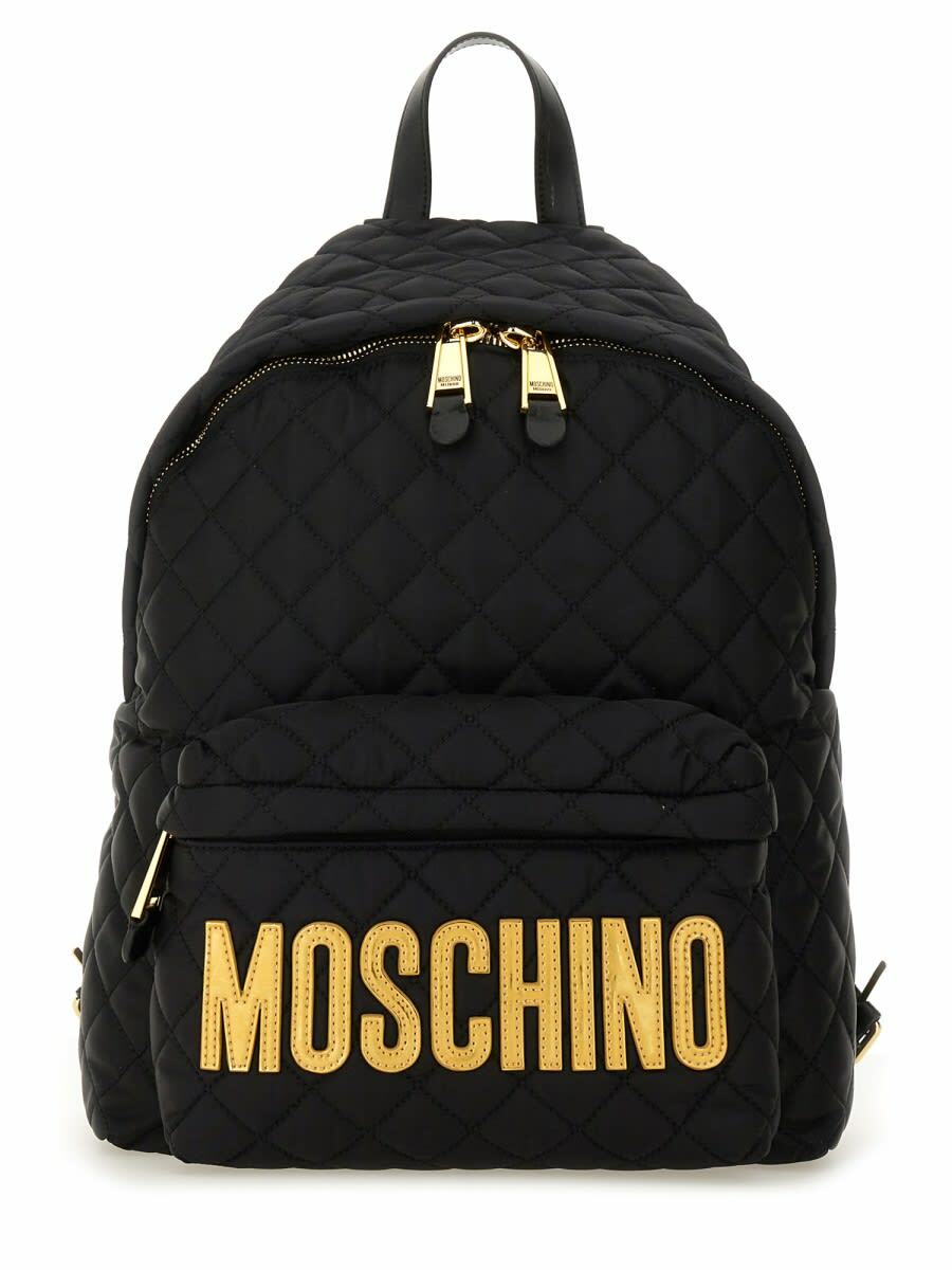 早い者勝ち♡美品♡MOSCHINOリュクサック(黒)