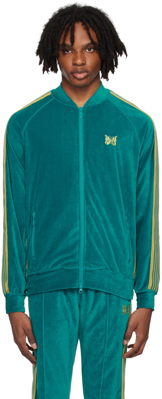 Photo: NEEDLES Blue RC Track Jacket