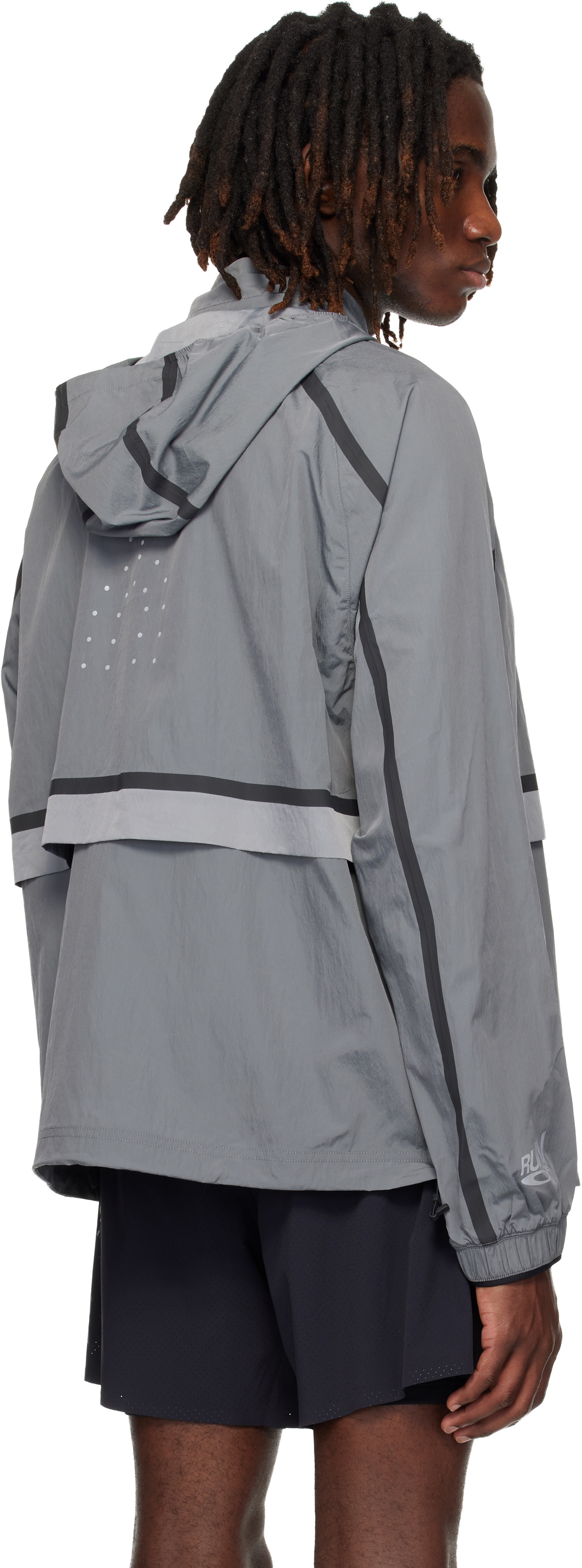 On Gray Performance Volt Running Jacket