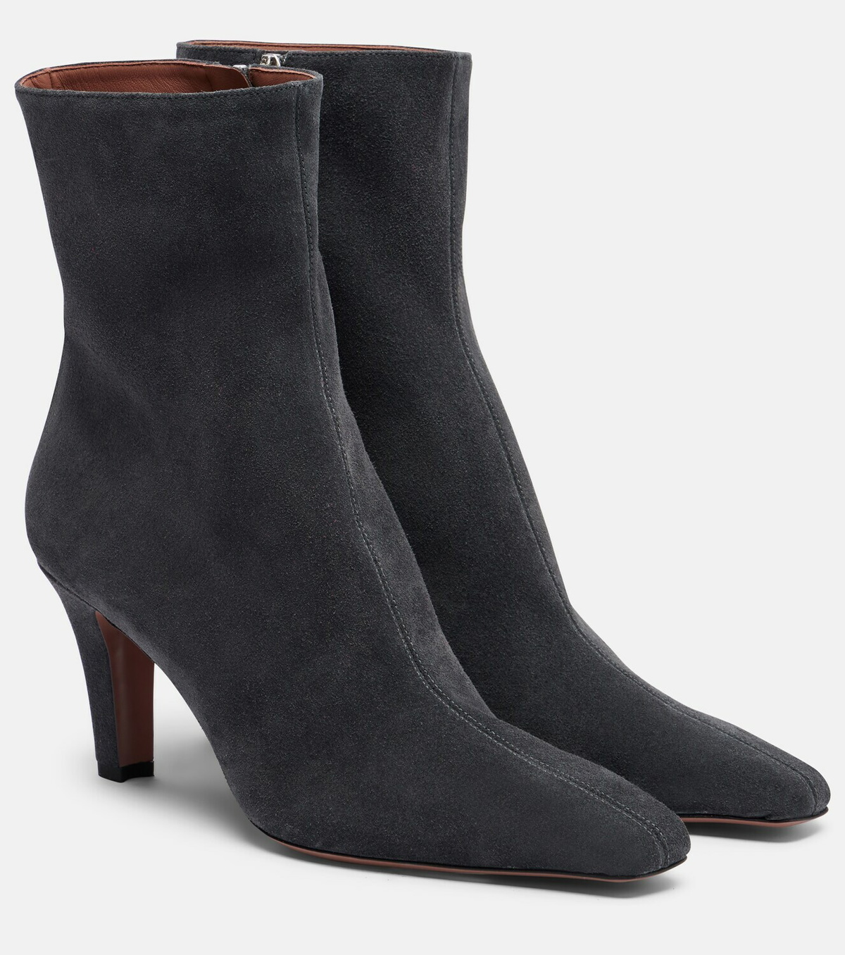 Paris Texas Belle suede ankle boots