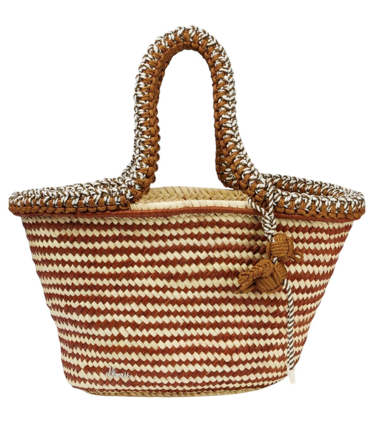 【ALEMAIS】 Dee Dee Small raffia tote bag Dee Dee Small raffia tote bag in green - Alemais | Mytheresa