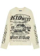 Kidwest World Tour Printed Cotton T-shirt White