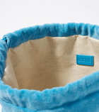 Loewe Paula's Ibiza Medium logo terry pouch