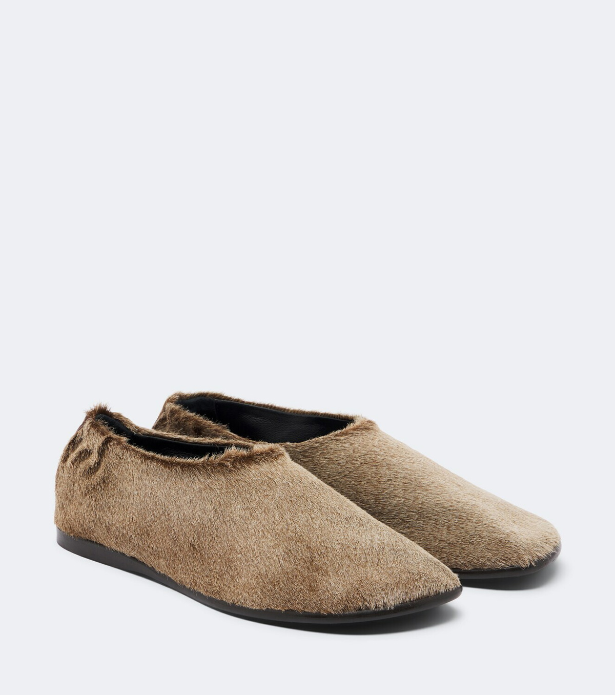 Lemaire Calf hair slip-on shoes