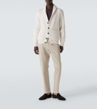 Eleventy Ribbed-knit wool cardigan