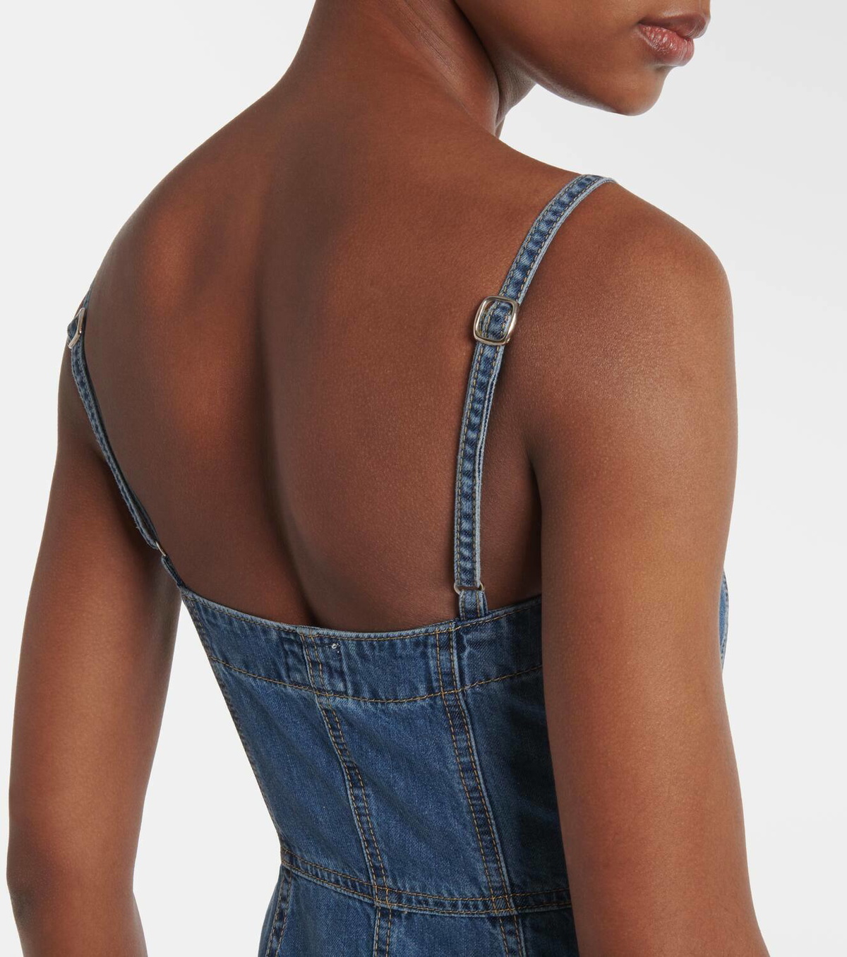 AG Jeans Seville denim maxi dress AG Jeans
