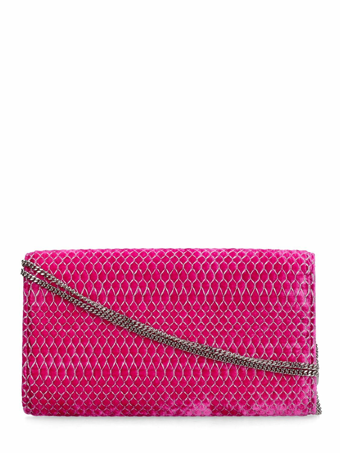 クラッチバッグ Roger Vivier Envelope Flap Flower Buckle ROGER VIVIER - Flower Buckle Envelope Flap Clutch Roger Vivier