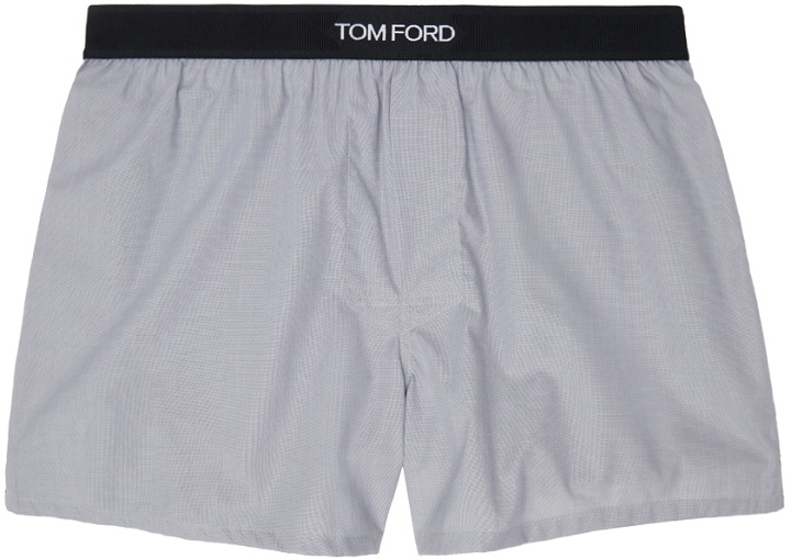 Photo: TOM FORD Gray Vented Boxers