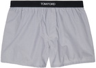 TOM FORD Gray Vented Boxers