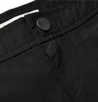 Onia - Calder Long-Length Cotton-Blend Shell Swim Shorts - Men - Black