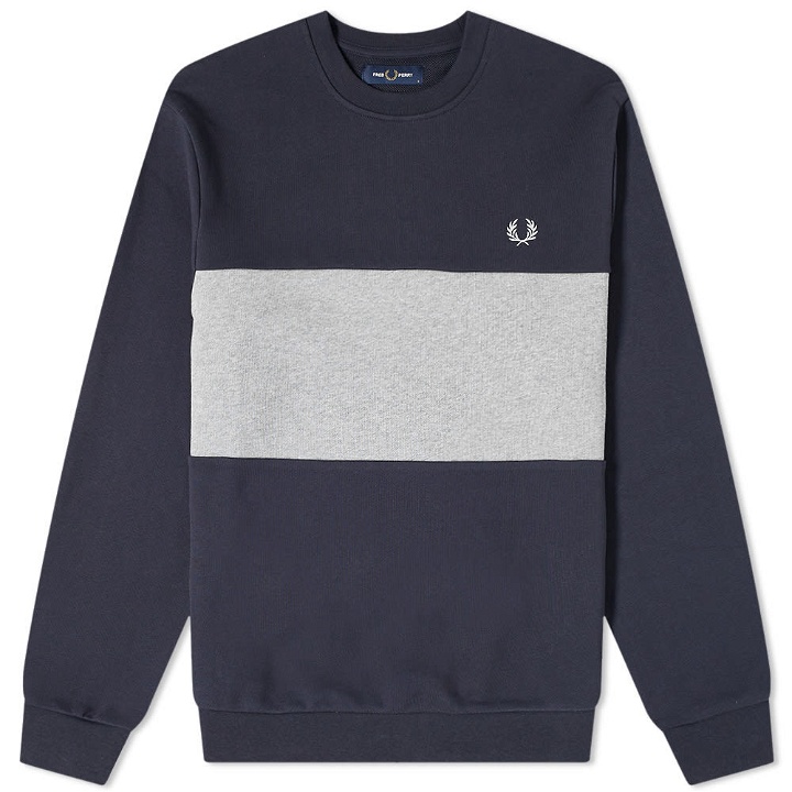 Photo: Fred Perry Authentic Colour Block Sweat
