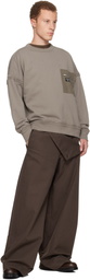 UNDERCOVER Taupe UP2E4808 Sweatshirt