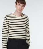 Jil Sander - Striped cotton jersey top