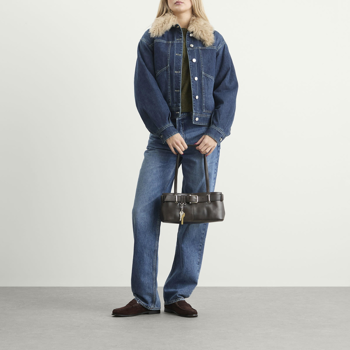 Closed Women's Denim Jacket in Dark Blue
