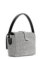 Self-portrait Micro Crystal-embellished top Handle bag - Silver - One Size