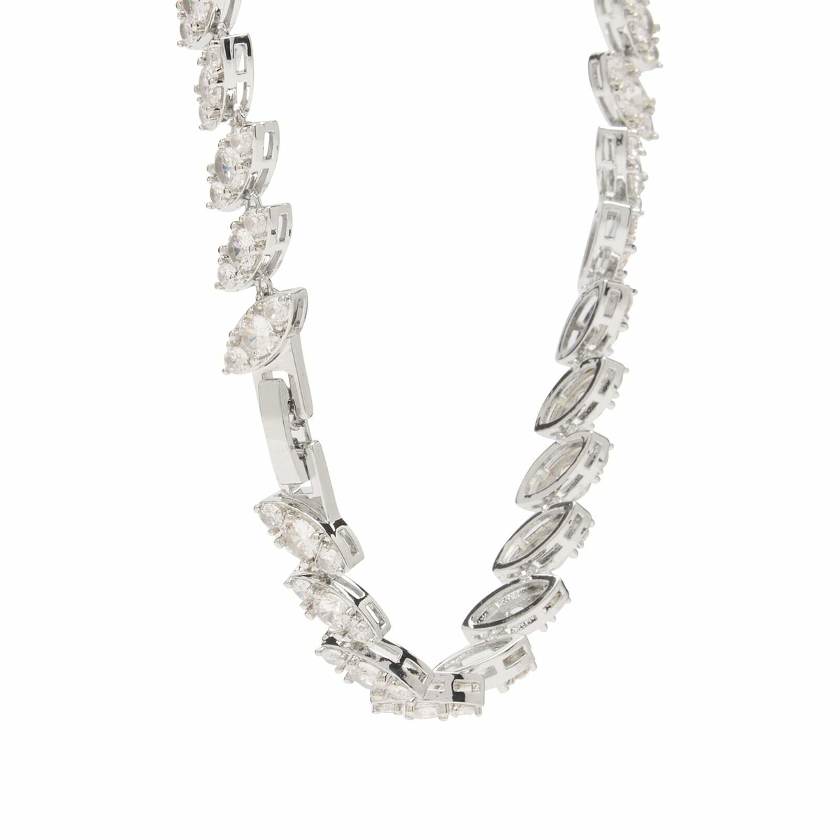 Ottolinger Women's Dipped Diamond Necklace in Royal Blue 