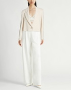 Peserico Womens Blazer Cream