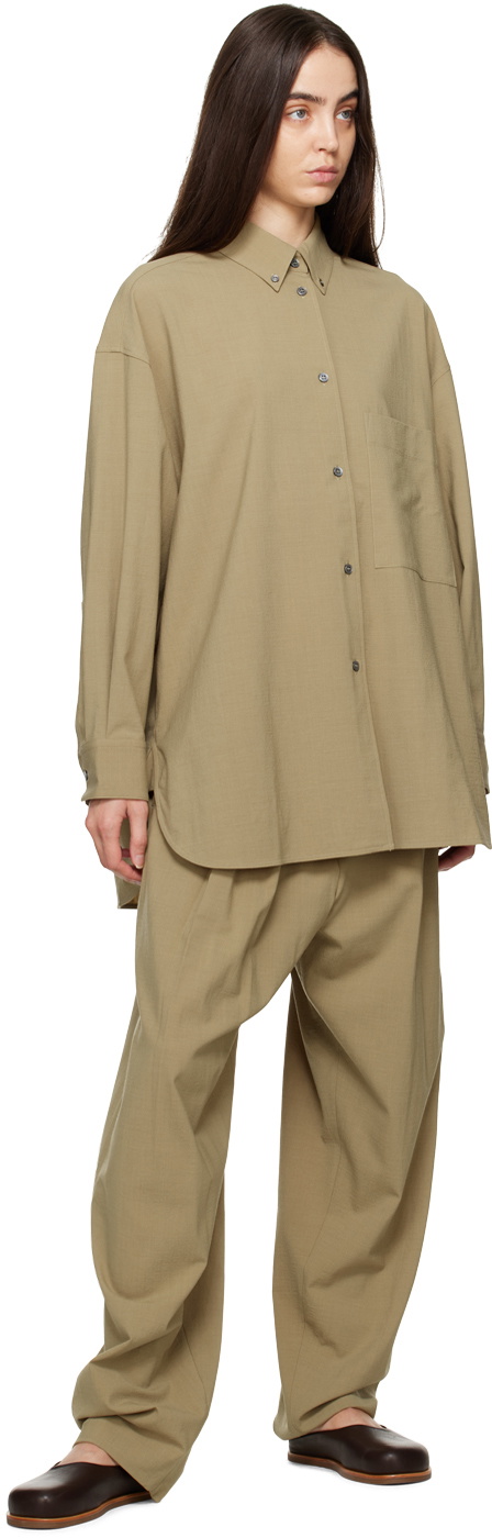 Studio Nicholson Khaki Blai Shirt Studio Nicholson