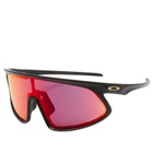 Oakley RSLV Sunglasses in Matte Black/Prizm Road 