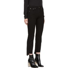 Rag and Bone Black Stovepipe Jeans