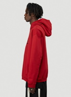 Logo Hooded Sweatshirt in Red