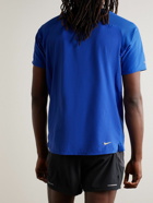 Nike Running - Trail Solar Chase Dri-FIT Mesh T-Shirt - Blue