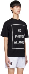 PLACES+FACES Black 'No Photos Allowed' T-Shirt