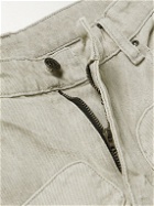 iggy - Straight-Leg Logo-Appliquéd Jeans - Gray