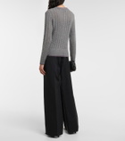 Erdem - Estelle wool and silk cardigan