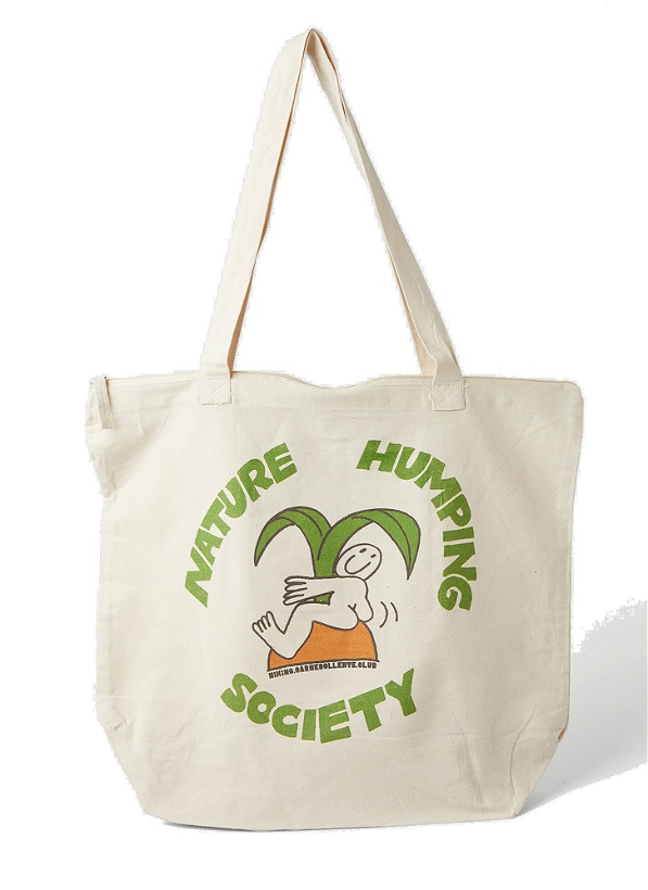 Photo: Nature Humping Society Tote Bag in Cream