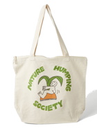 Nature Humping Society Tote Bag in Cream