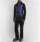 Moncler Grenoble - Shell-Panelled Fleece Hooded Ski Jacket - Men - Navy
