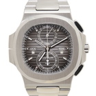 Patek Philippe Nautilus Travel Time Chronograph Stainless Steel Automatic Mens Watch 5990-1A-001