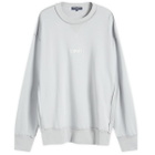 Comme des Garçons Homme Men's CdGH Embroidered Sweatshirt in Blue/Grey