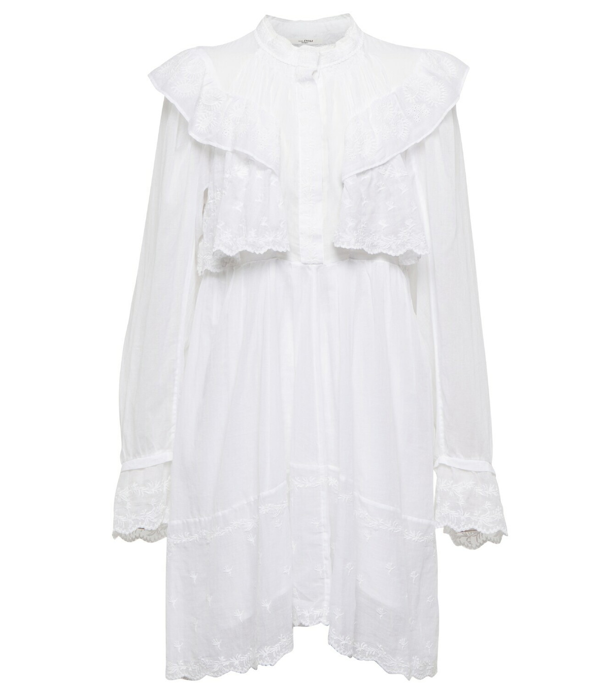 Marant Etoile Purple Cotton Casual Dress