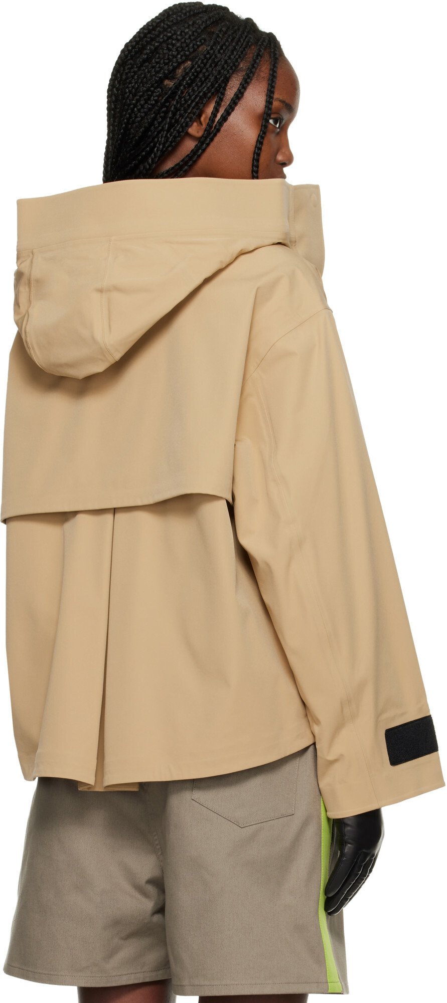 Canada Goose Beige 'Black Label' Tofino Rain Jacket