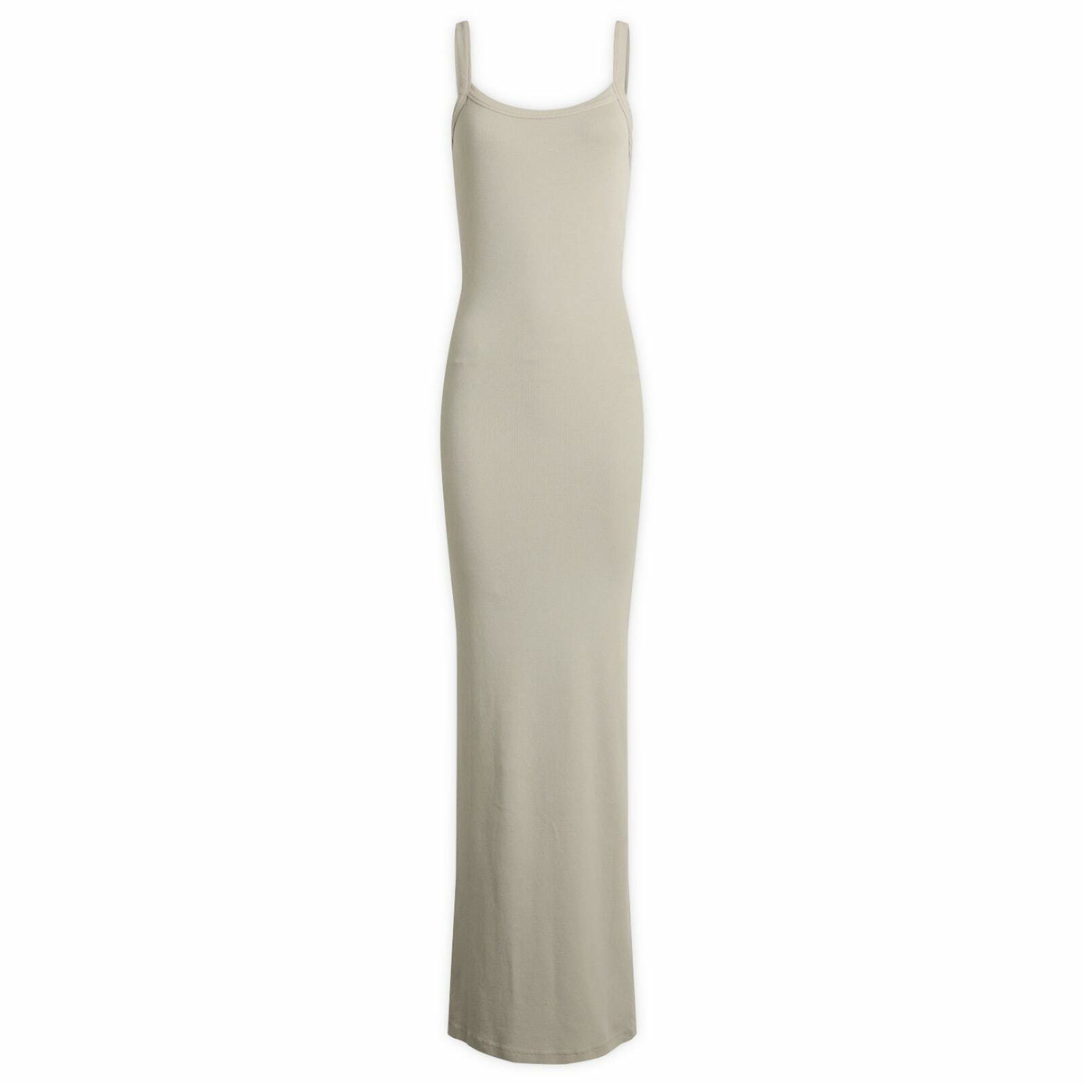 Represent Women's Initial Baby Rib Maxi Dress in Storm