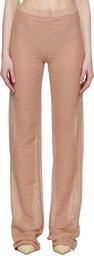 Ludovic de Saint Sernin Beige Mermaid Trousers