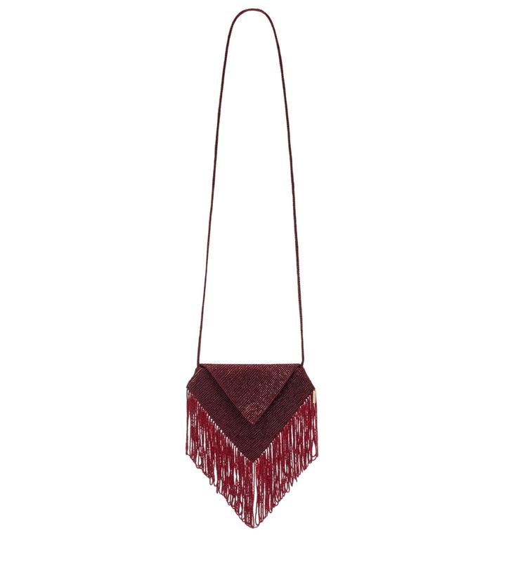 Photo: Victoria Beckham Manhattan beaded satin pouch